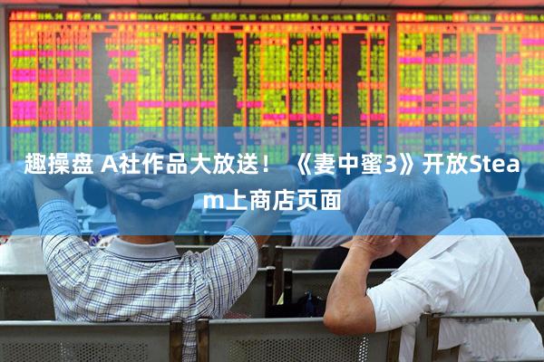 趣操盘 A社作品大放送！ 《妻中蜜3》开放Steam上商店页面
